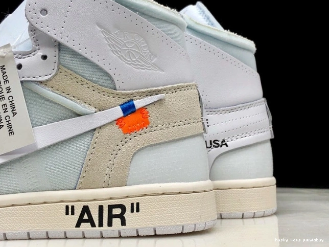 Rep Husky Air Jordan 1 AQ0818-100 White High Retro Off-White 0724